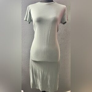 Forever 21 Light sage green midi dress